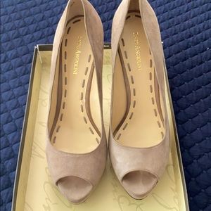 Enzo Angiolini Sully Peep-Toe Platform Pumps